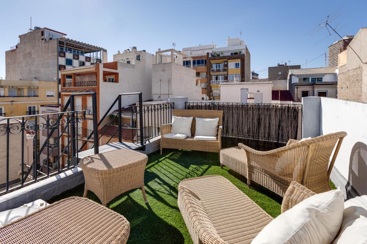 Pinzon Studios & Penthouse Alicante Eksteriør billede