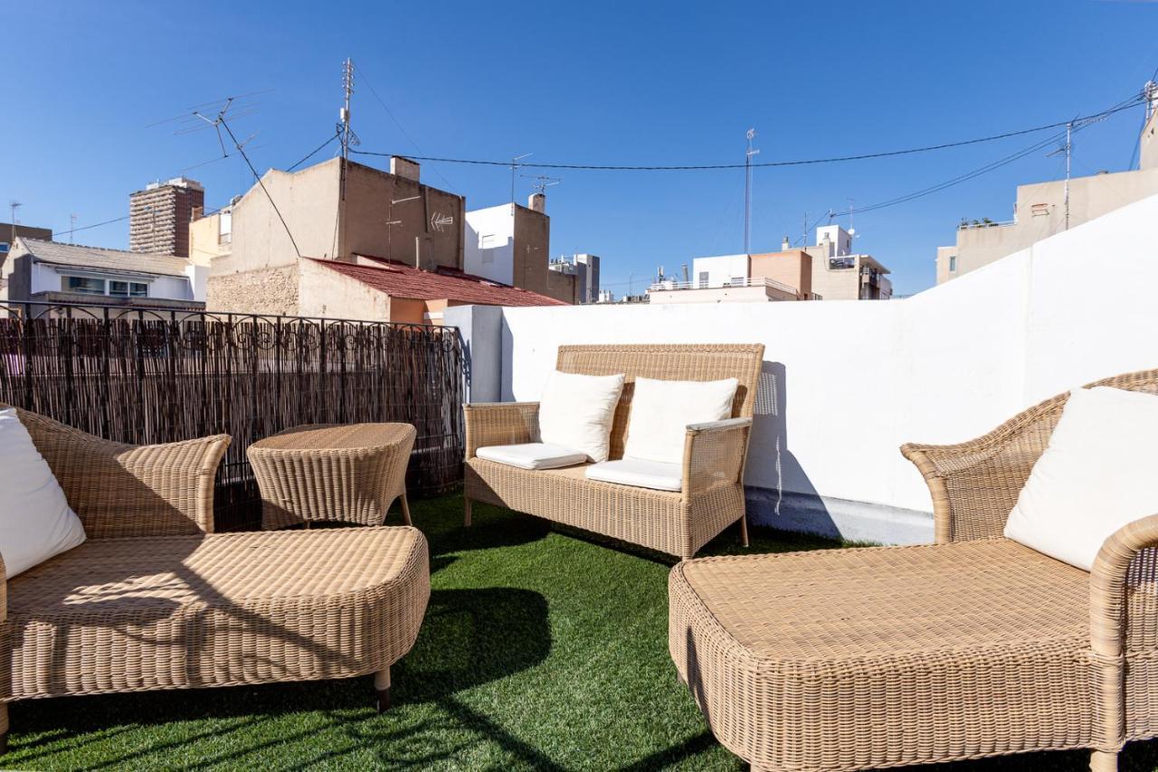 Pinzon Studios & Penthouse Alicante Eksteriør billede